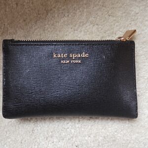 Kate Spade Black Textured Pouch